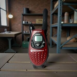 Motorola Talkabout T5420 Two Way Radio Walkie Talkie GENUINE Red Single